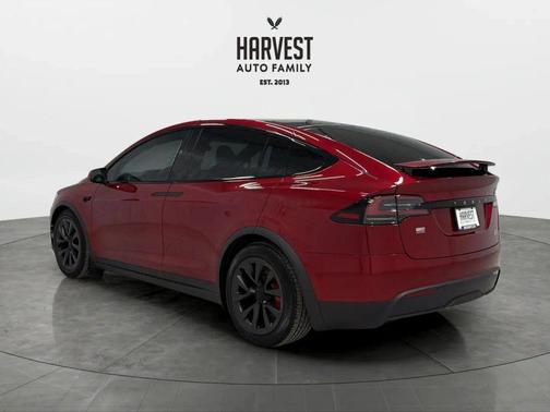 Ultra Red 2024 Tesla Model X Plaid Tri Motor All-Wheel Drive