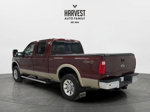 Burgundy 2010 Ford F-250 Lariat