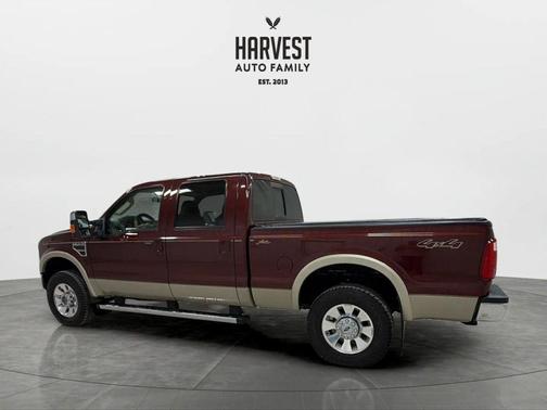 Burgundy 2010 Ford F-250 Lariat