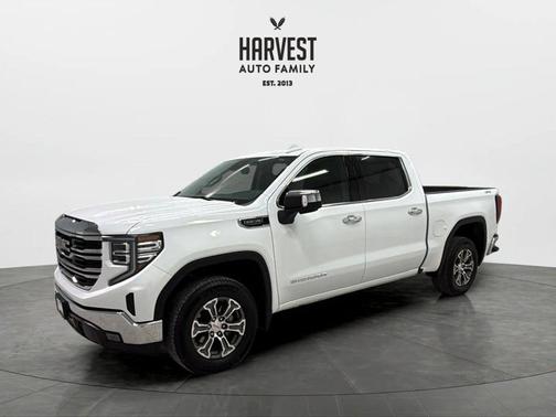 Summit White 2026 GMC Sierra 1500 SLT