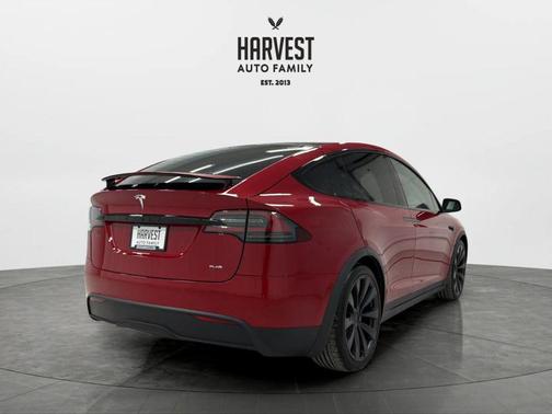 Red Multi-Coat 2022 Tesla Model X Plaid Tri Motor All-Wheel Drive