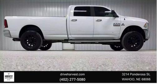 2018 RAM 3500 SLT Crew Cab 4x4 8' Box