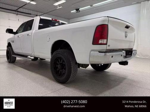 2018 RAM 3500 SLT Crew Cab 4x4 8' Box