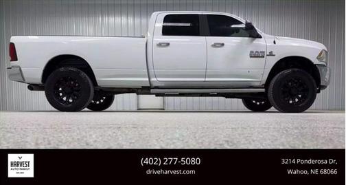 2018 RAM 3500 SLT Crew Cab 4x4 8' Box