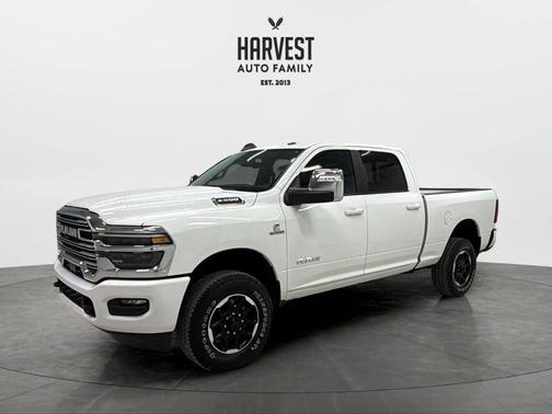 Bright White 2026 RAM 2500 Laramie Crew Cab 4x4 6'4' Box