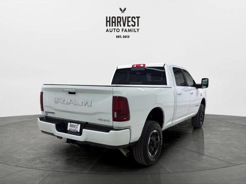 Bright White 2026 RAM 2500 Laramie Crew Cab 4x4 6'4' Box
