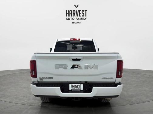 Bright White 2026 RAM 2500 Laramie Crew Cab 4x4 6'4' Box