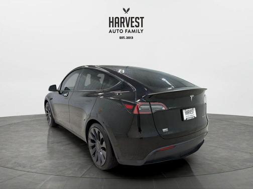 Solid Black 2025 Tesla Model Y Performance Dual Motor All-Wheel Drive