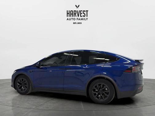 Deep Blue Metallic 2024 Tesla Model X Long Range
