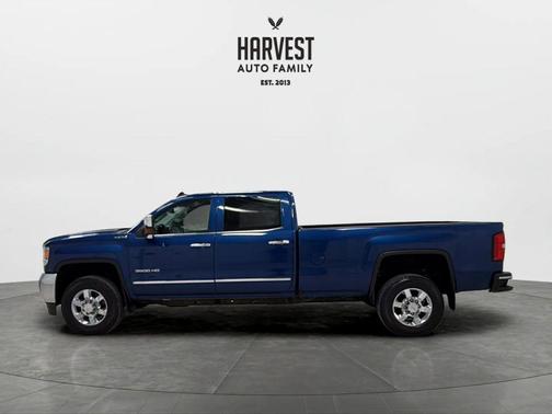 Stone Blue Metallic 2017 GMC Sierra 3500 SLT