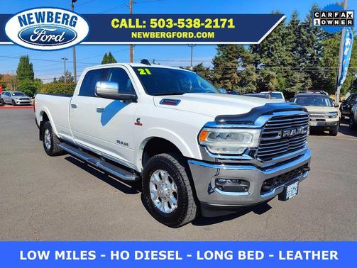 2021 RAM 3500 Laramie Crew Cab 4x4 8' Box