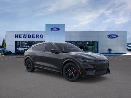 Shadow Black 2025 Ford Mustang Mach-E Premium SUV