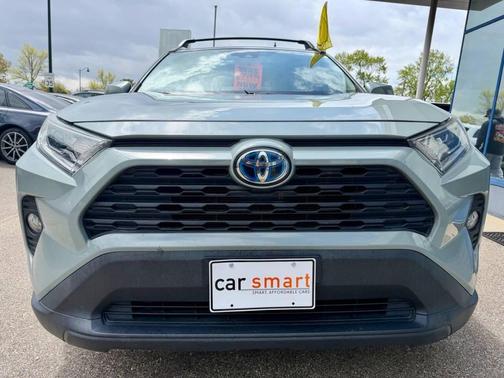 Lunar Rock 2020 Toyota RAV4 Hybrid XLE