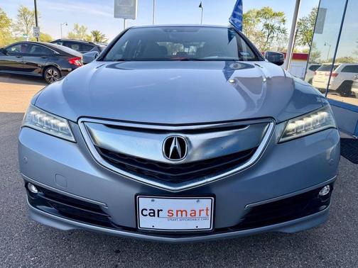 Slate Silver Metallic 2015 Acura TLX V6 Advance