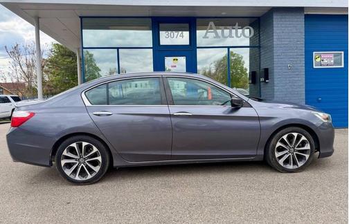 Modern Steel Metallic 2015 Honda Accord Sport