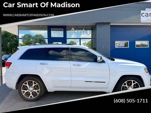 Bright White Clearcoat 2020 Jeep Grand Cherokee Overland