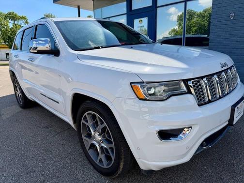 Bright White Clearcoat 2020 Jeep Grand Cherokee Overland