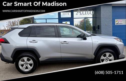 Silver Sky Metallic 2020 Toyota RAV4 Hybrid LE