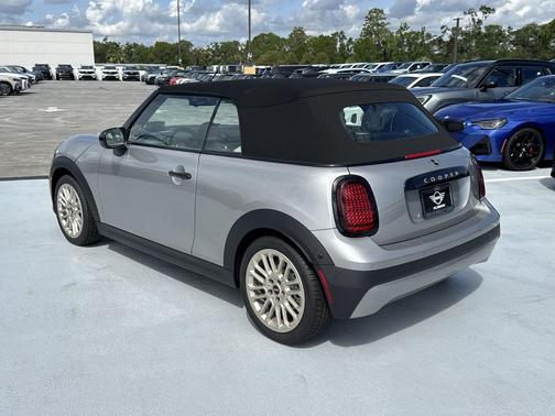 Silver 2026 MINI Convertible Cooper