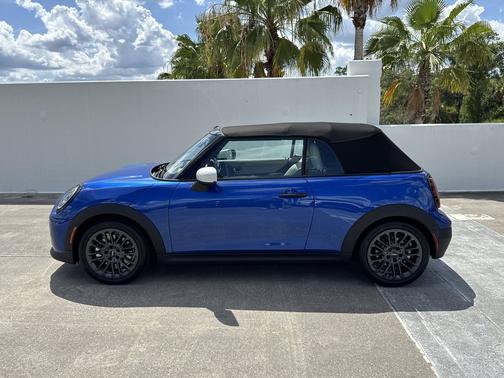 Blue 2026 MINI Convertible Cooper S