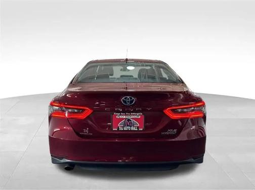 Ruby Flare Pearl 2021 Toyota Camry Hybrid XLE