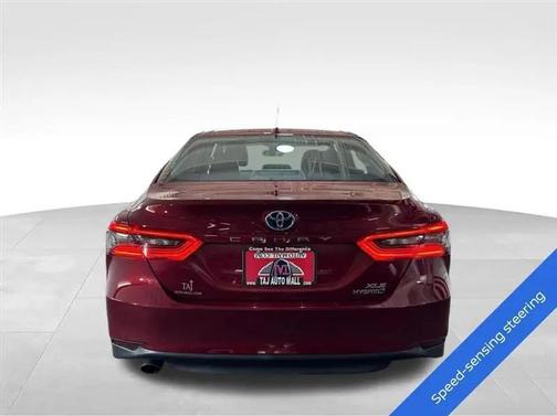 Ruby Flare Pearl 2021 Toyota Camry Hybrid XLE