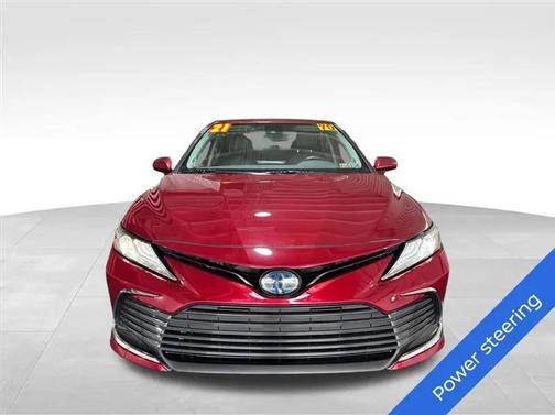 Ruby Flare Pearl 2021 Toyota Camry Hybrid XLE