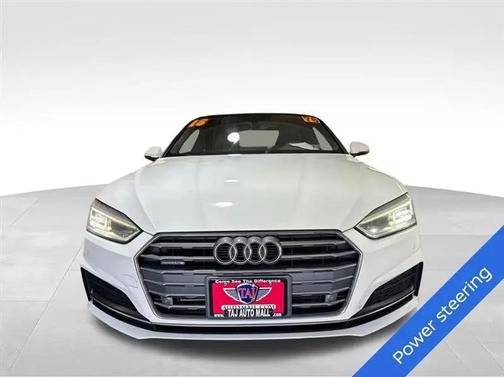 White 2018 Audi A5 2.0T Premium Plus
