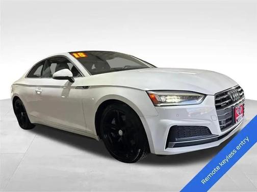 White 2018 Audi A5 2.0T Premium Plus