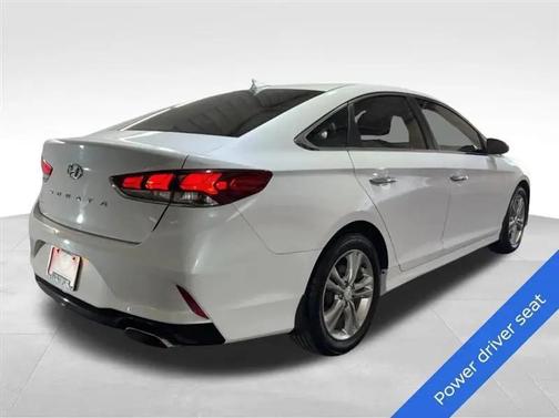 Quartz White Pearl 2019 Hyundai SONATA SEL