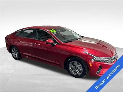 Passion Red 2022 Kia K5 LXS