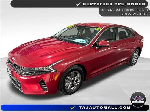 Passion Red 2022 Kia K5 LXS
