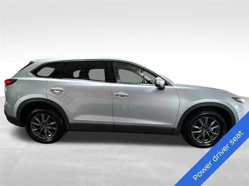 Sonic Silver Metallic 2023 Mazda CX-9 Touring