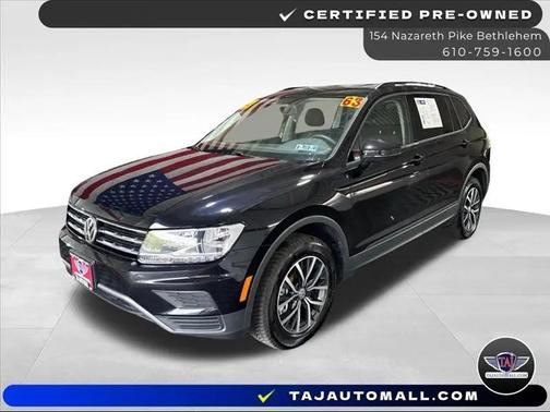 Deep Black 2021 Volkswagen Tiguan 2.0T S 4MOTION