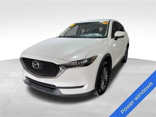 Snowflake White Pearl 2018 Mazda CX-5 Sport