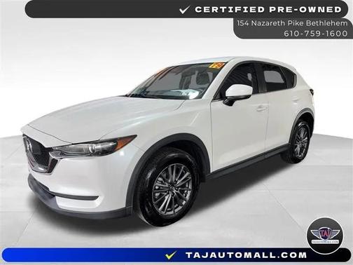 Snowflake White Pearl 2018 Mazda CX-5 Sport