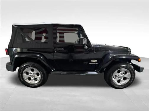 Black Clearcoat 2015 Jeep Wrangler Sahara