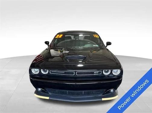 Pitch Black Clearcoat 2022 Dodge Challenger GT
