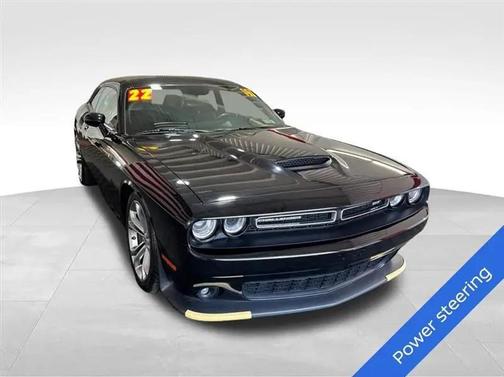 Pitch Black Clearcoat 2022 Dodge Challenger GT
