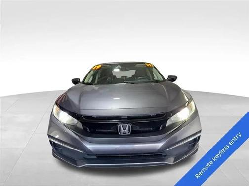 Modern Steel Metallic 2019 Honda Civic LX