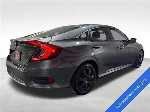 Modern Steel Metallic 2019 Honda Civic LX