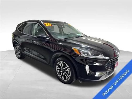 Agate Black Metallic 2020 Ford Escape SEL