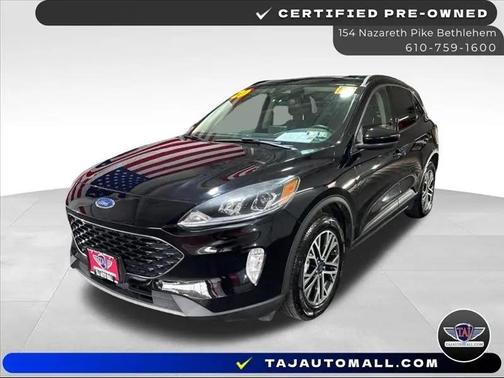 Agate Black Metallic 2020 Ford Escape SEL
