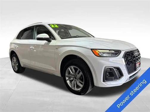 Ibis White 2022 Audi Q5 45 S line Premium