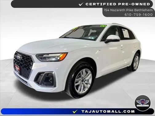 Ibis White 2022 Audi Q5 45 S line Premium