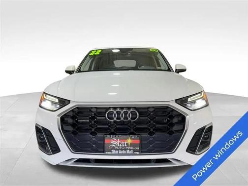 Ibis White 2022 Audi Q5 45 S line Premium