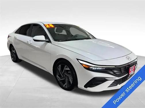 Serenity White 2024 Hyundai ELANTRA SEL