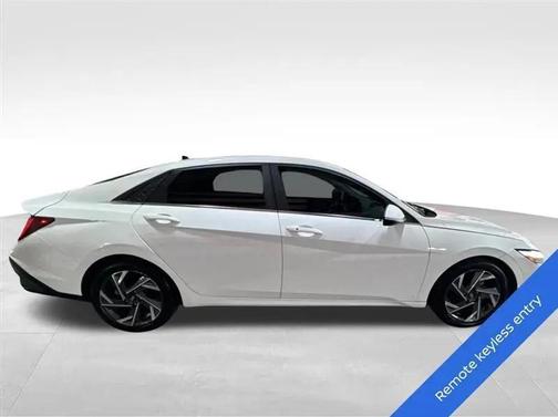 Serenity White 2024 Hyundai ELANTRA SEL