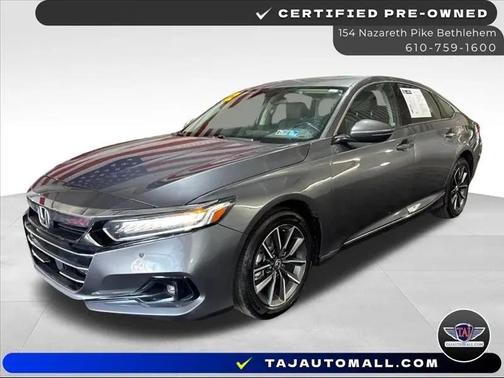 Modern Steel Metallic 2021 Honda Accord EX-L 1.5T