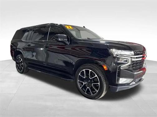 Black 2022 Chevrolet Suburban RST